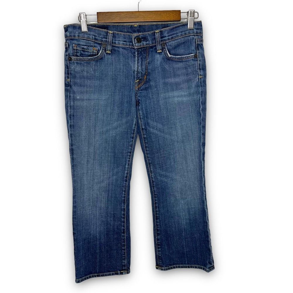 Citizens Of Humanity By Jerome Dahan Kelly Stretch Low Waist Cropped Jeans Sz 27